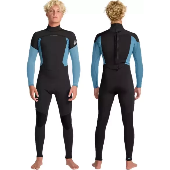 Wetsuit Quiksilver Prologue + Flatlock 3/2mm Cloud Blue