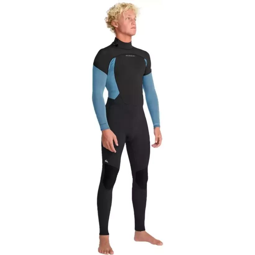 Neopreno Quiksilver Prologue + Flatlock 3/2mm Cloud Blue