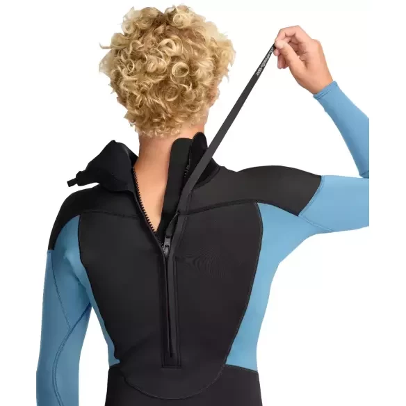 Neopreno Quiksilver Prologue + Flatlock 3/2mm Cloud Blue