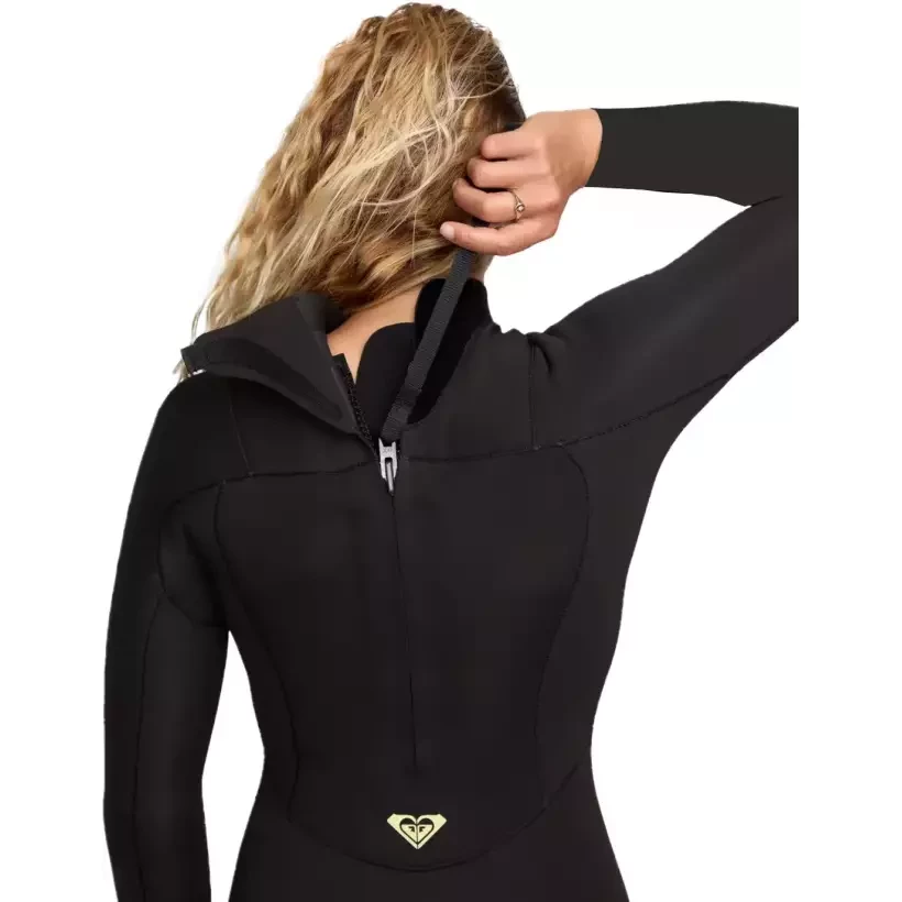Muta surf Roxy Prologue + Women Flat lock 3/2mm Black