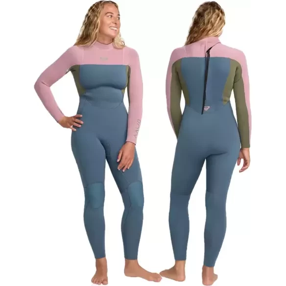 Neopreen Roxy Prologue + Women Flat lock 3/2mm Ash