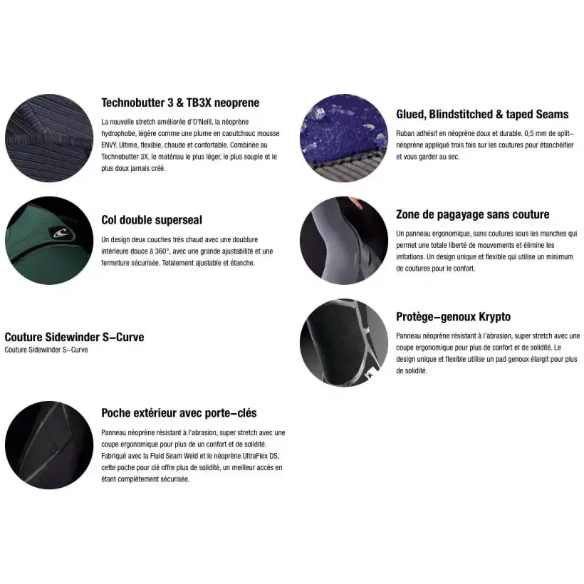 Traje de Neopreno O´Neill Hyperfreak Comp 4/3mm