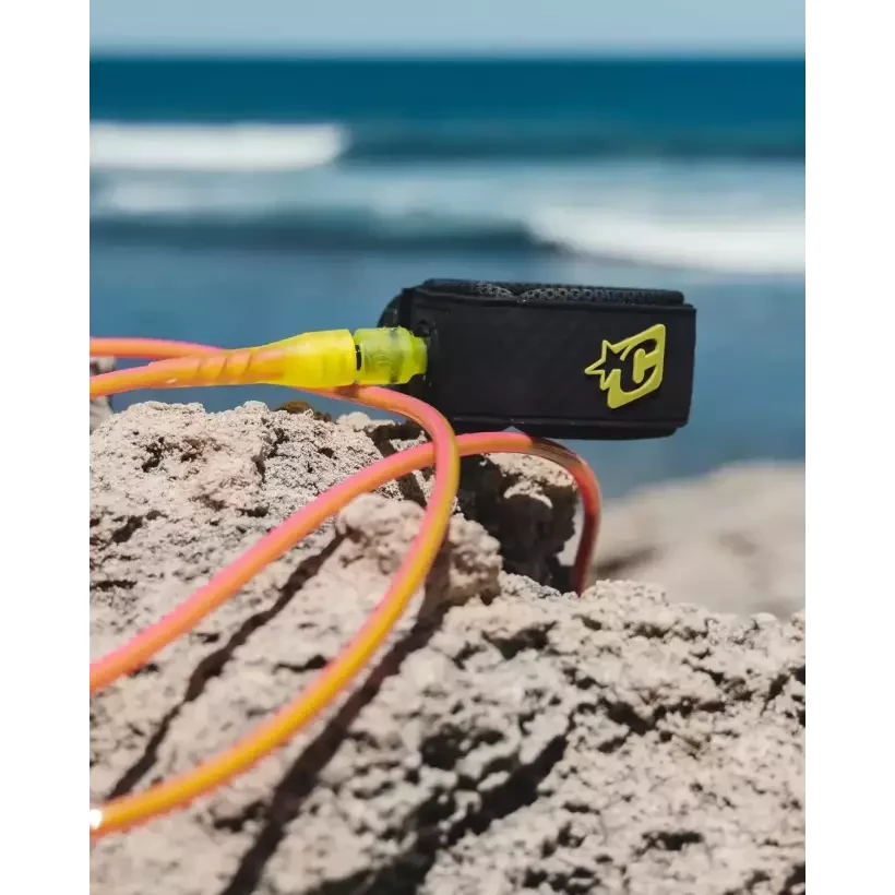 Creatures Reliance Pro Surfboard Leash Cherry-Mango