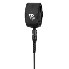 Leash de surf Creatures SuperLite Pro Black Silver