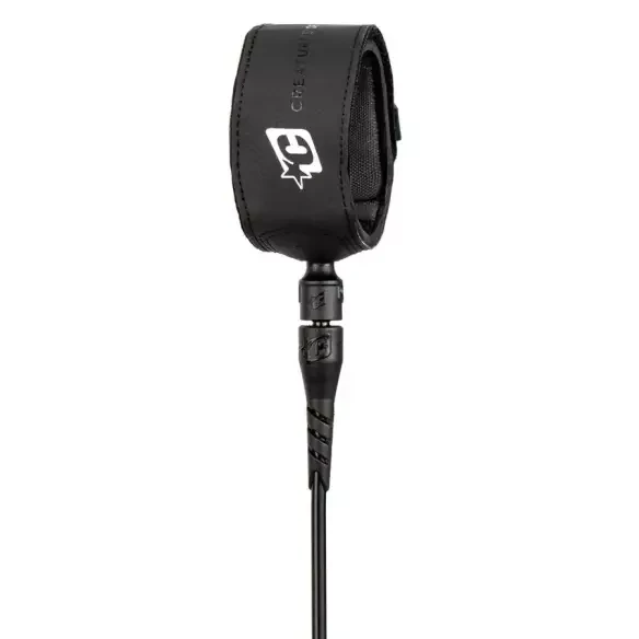 Surf Leash Creatures SuperLite Pro Black Silver