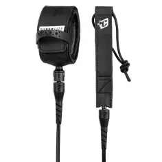 Surf Leash Creatures SuperLite Pro Black Silver 2