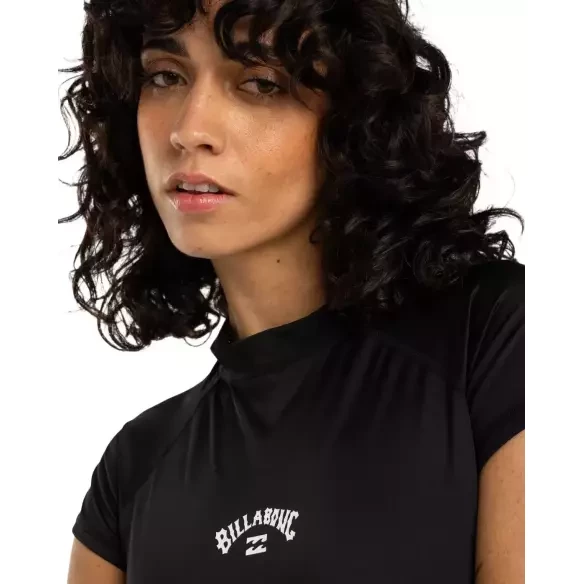 Maillot de bain Billabong Tropic bodysuit SS Black Pebble