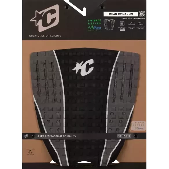 Deck surf Creatures of leisure Ethan Ewing LIte Ecopure Black/Charcoal