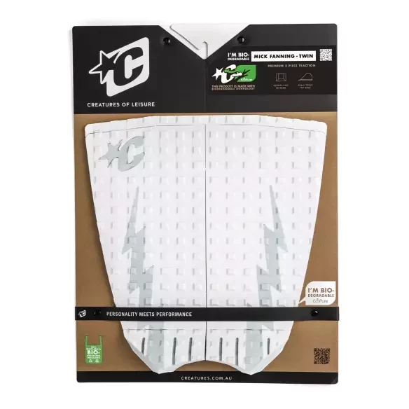 Pad de surf Creatures of leisure Mick Fanning Twin White
