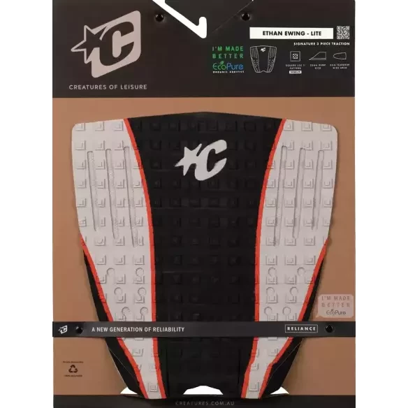 Pad de surf Creatures of leisure Ethan Ewing LIte Ecopure Black/Red...
