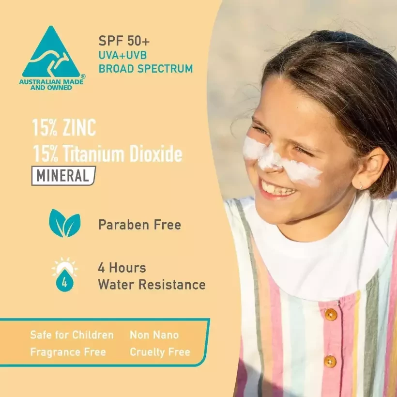 Sonnenschutz Sun Zapper Zink-Stick SPF 50+ White