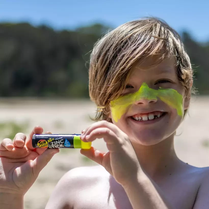 Sonnenschutz Sun Zapper Zink-Stick SPF 50+ Gold