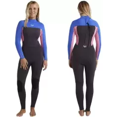 Neopreen Roxy Prologue + Women Flat lock 3/2mm Cobalt