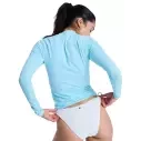 Lycra Roxy Whole Hearted LS Tanager Turquoise