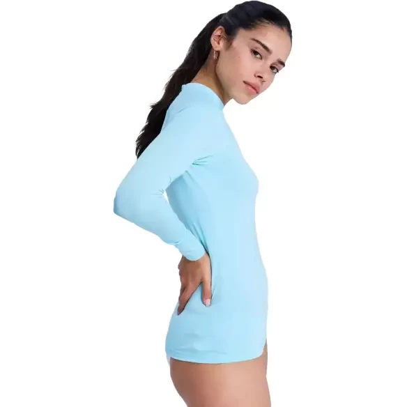 Lycra Roxy Whole Hearted LS Tanager Turquoise