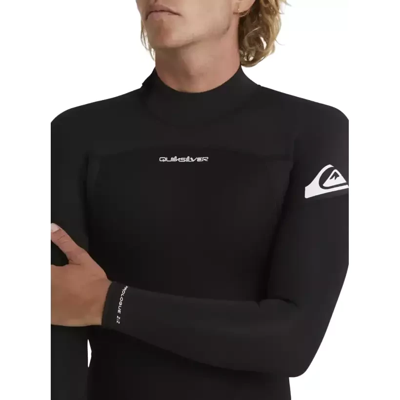 Shorty quiksilver prologue+ 2mm LS Black