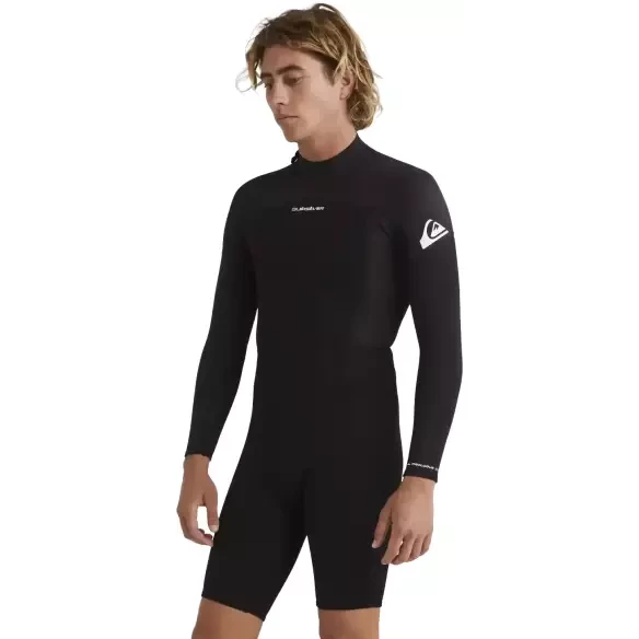 Shorty quiksilver prologue+ 2mm LS Black