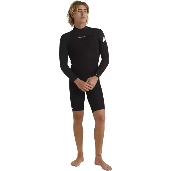 Shorty quiksilver prologue+ 2mm LS Black