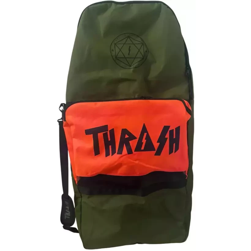 Housse bodyboard Thrash Daily retro Green/Orange