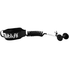 Leash für bodyboard Thrash 9mm Ultra Series Black/White