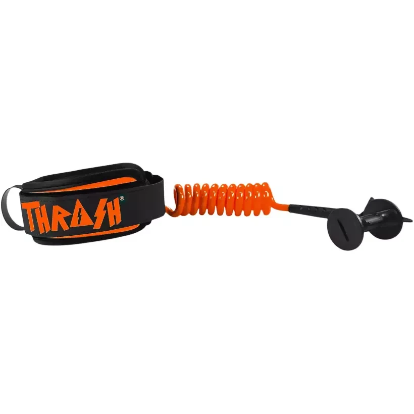 Leash für bodyboard Thrash 9mm Ultra Series Orange/Black