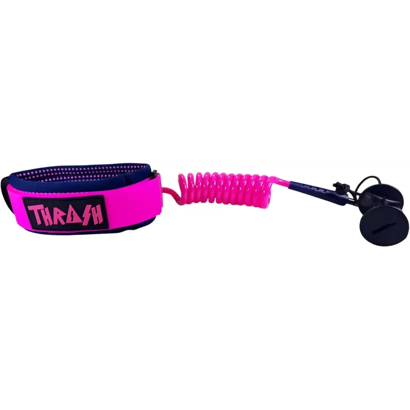Leash de bodyboard Thrash Biceps Point Pink/Blue