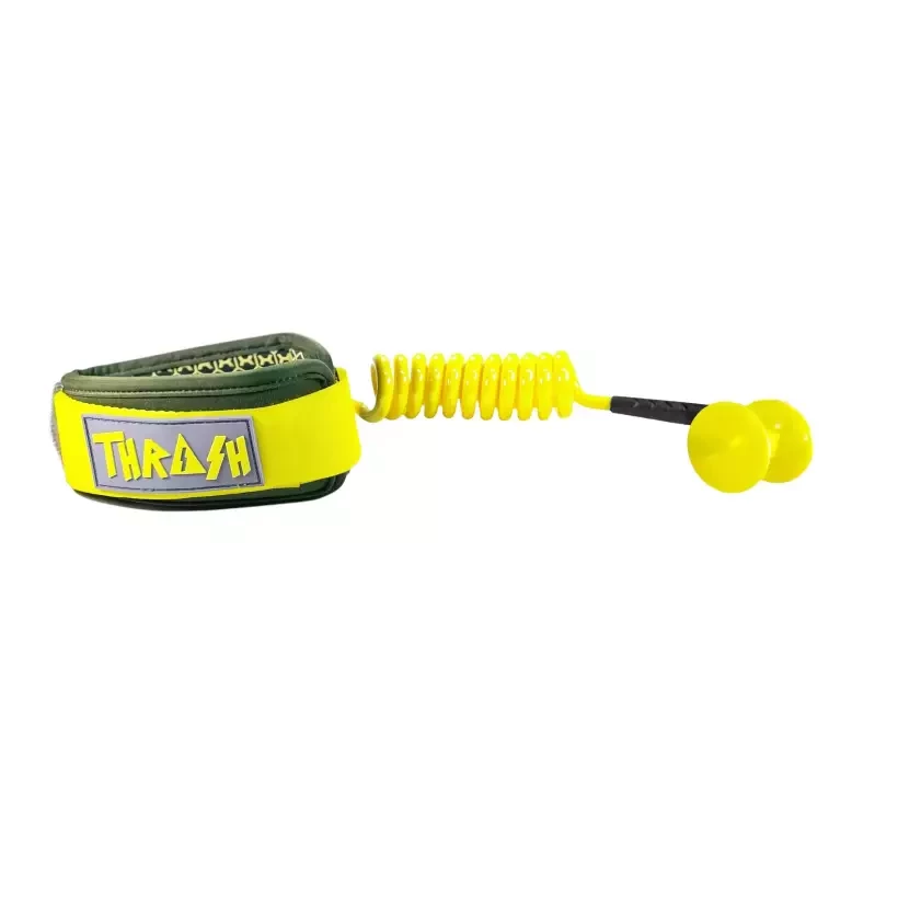 Leash bodyboard Thrash 9mm Ultra Series Yellow/Green
