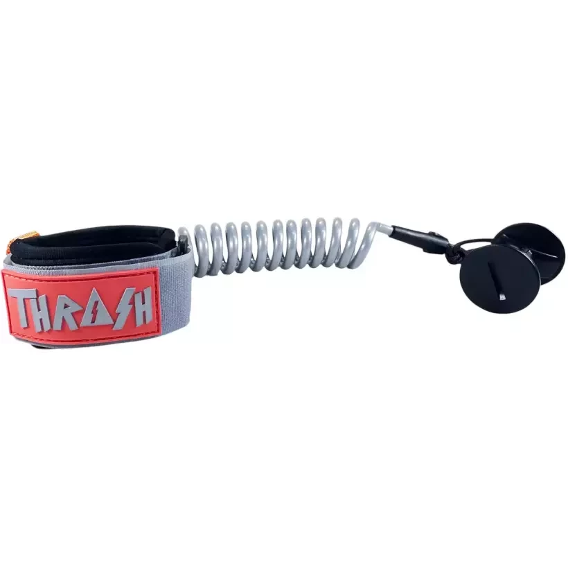 Leash bodyboard Thrash wrist 7mm Grey/Orange
