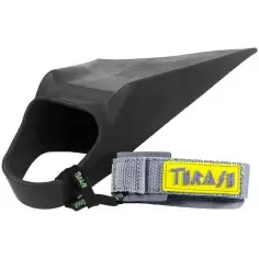 Fascetta blocca pinne Thrash V-Grip Grey Logo Yellow
