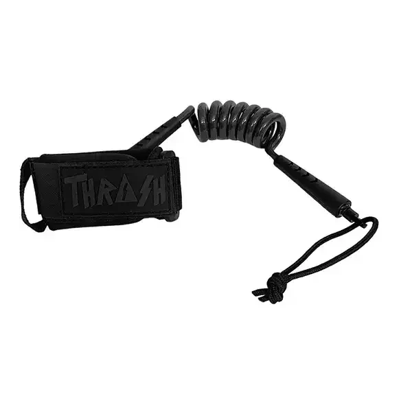 Leash für bodyboard Thrash Cam wrist 8mm Black