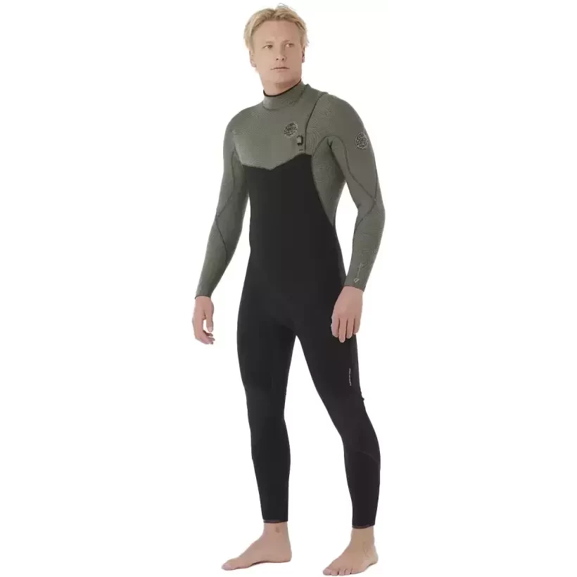 Traje de neopreno Rip Curl Flash-Bomb Pro 3/2mm ZF Deep Cactus