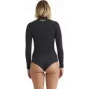 Combinaison femme Billabong  Salty Dayz Natural  LS 2/2 Black