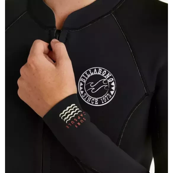Neopreno Billabong  Salty Dayz Natural  LS 2/2 Black