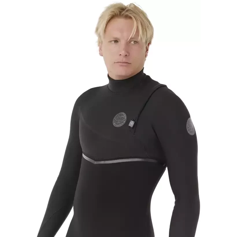 Muta surf Rip Curl E-Bomb 3/2mm Zip Free Black