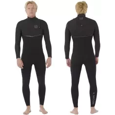 Wetsuit Rip Curl E-Bomb 3/2mm Zip Free Black