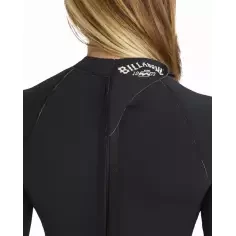 Combinaison femme Billabong   Spring Fever Natural LS 2/2 Black 2