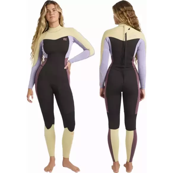 Traje neopreno Billabong Synergy Natural 3/2mm BZ Grey Violet