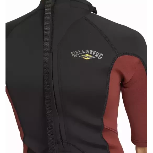 Wetsuit Shorty Billabong Absolute 2/2mm BZ Junior Fire Red
