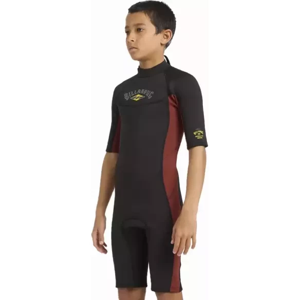 Shorty VonBillabong Absolute 2/2mm BZ Junior Fire Red