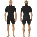 Shorty von Rip Curl Dawn Patrol CZ 2/2mm Black