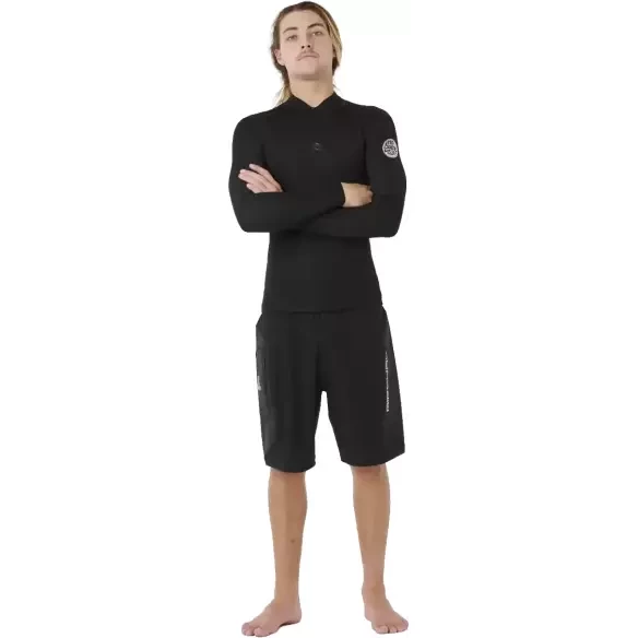 Top Rip Curl Dawn Patrol 1,5mm LS Black