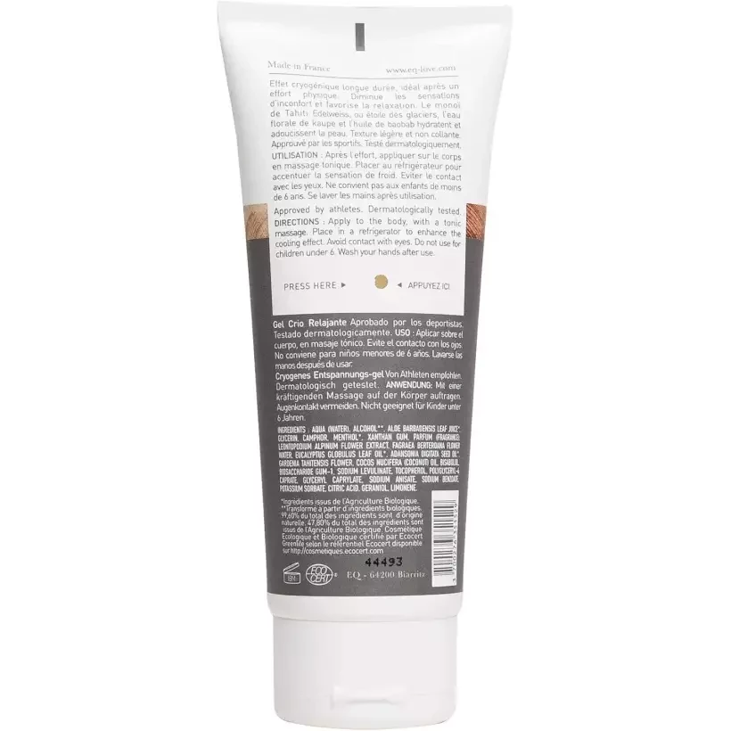 Gel Cryo-Relaxant EQ 100ml