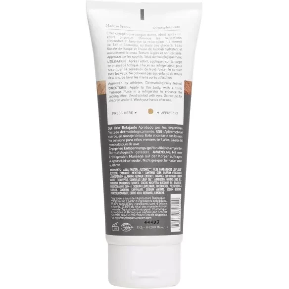 Gel Cryo-Relaxante EQ 100 ml