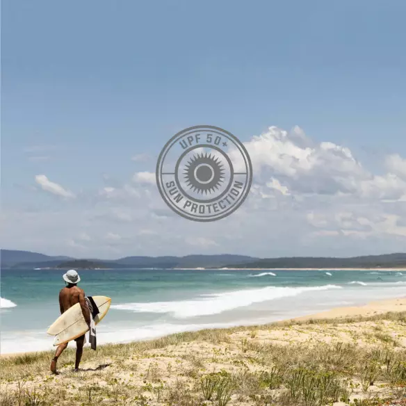 Sombrero Ocean & Earth Indo Surf hat Stiff Peak Blue