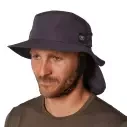 Hoed Ocean & Aarde Indo Surf hat Stiff Peak Charcoal