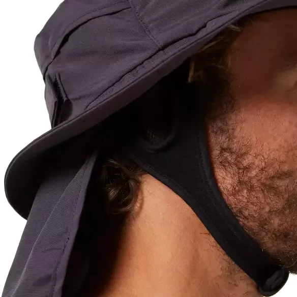 Hoed Ocean & Aarde Indo Surf hat Stiff Peak Charcoal