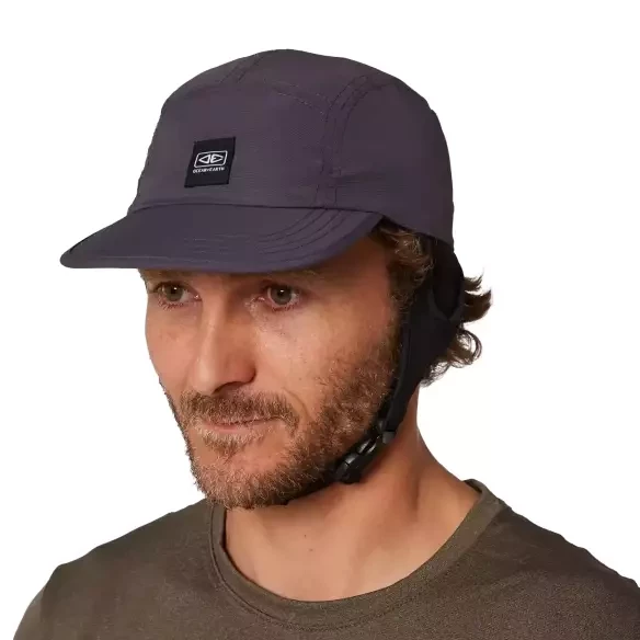 Cap Ocean & Earth Indo 5 Panel Surf Cap Charcoal