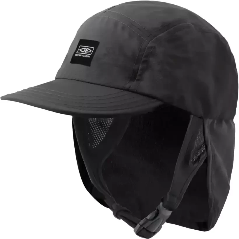 Mütze Ocean & Earth Indo 5 Panel Legionnaire Surf Cap Charcoal