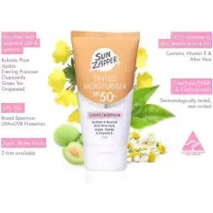 Zonnebrandcrème, Zon Zapper SPF50 Tinted Moisturiser 50ml 2