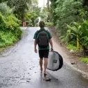 FCS Dayrunner cover Shortboard Alpine